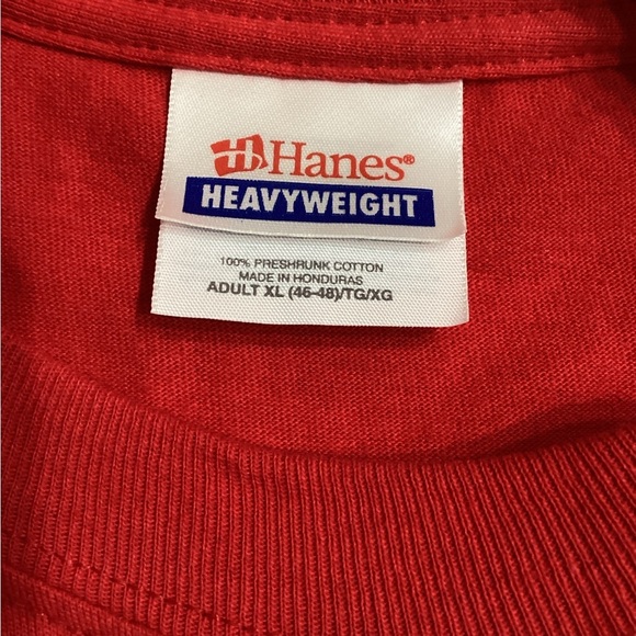 New England Patriots Mens T-Shirt XL Bru’s Room Sports Grill Red Vintage Haynes - Picture 2 of 8